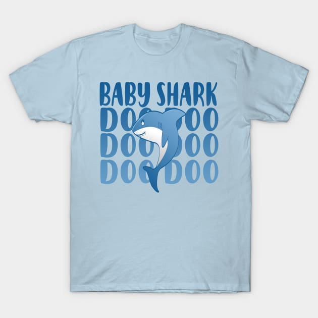 Baby shark dog shirt hotsell